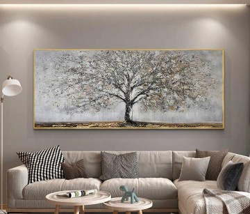 Art texture œuvres - texture d’arbre argenté gris